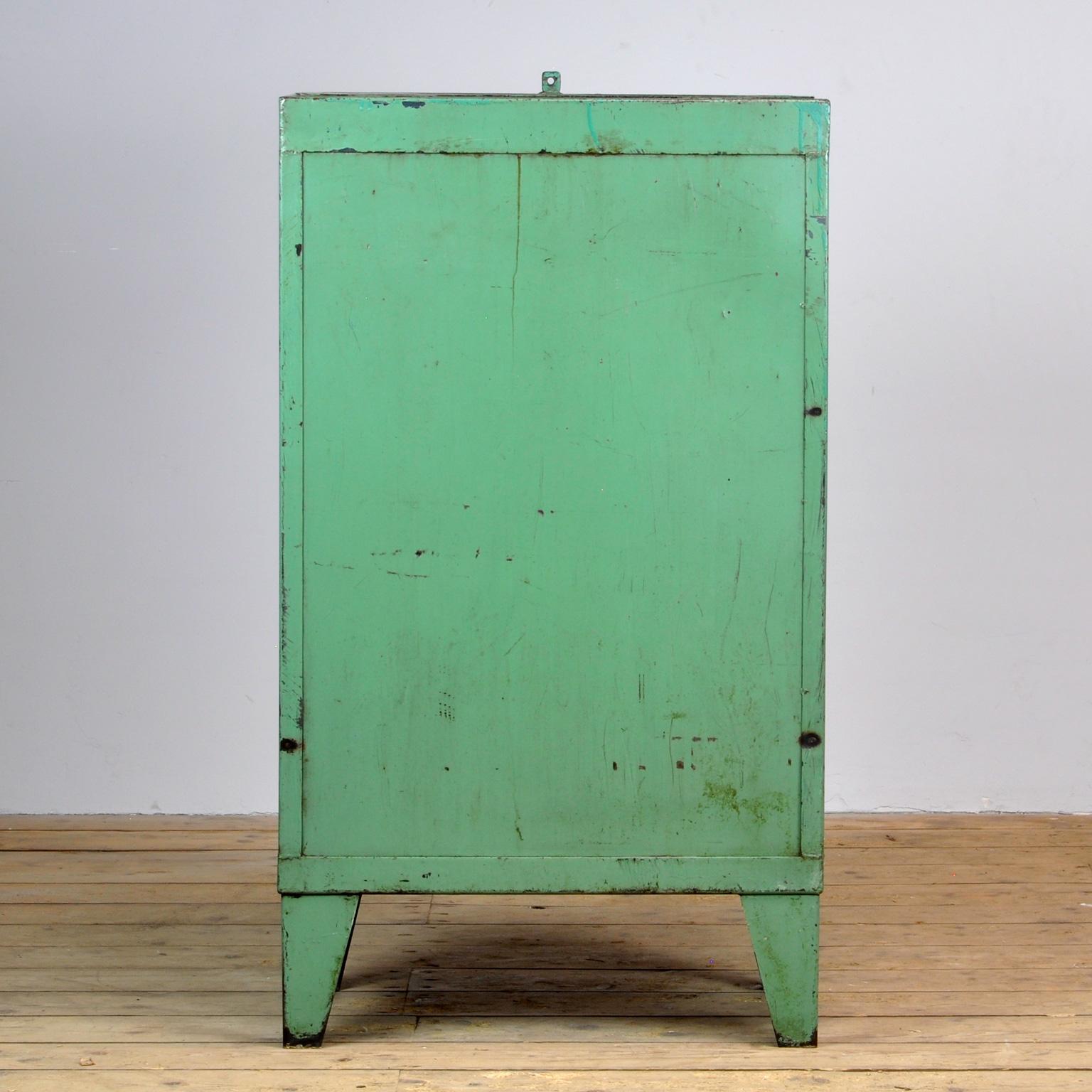Industrial Iron Cabinet, 1960s 8