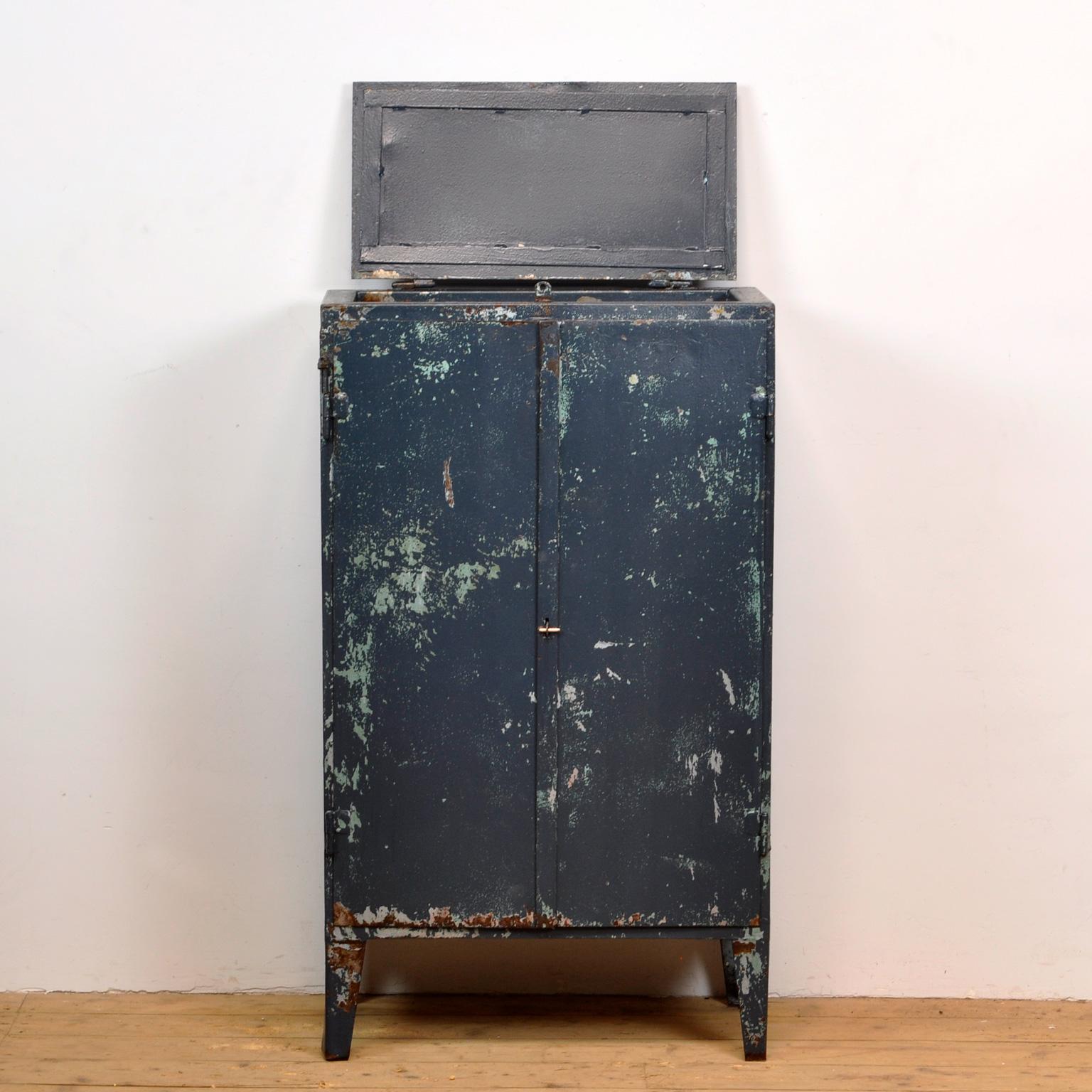 Armoire industrielle en fer, années 1960 5