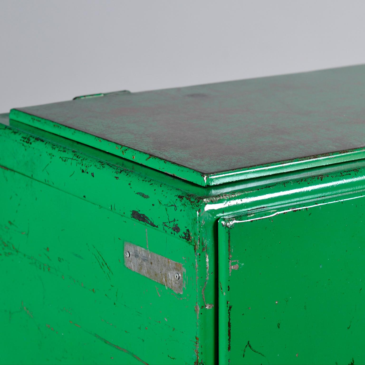 Industrial Iron Cabinet, 1960s For Sale 9