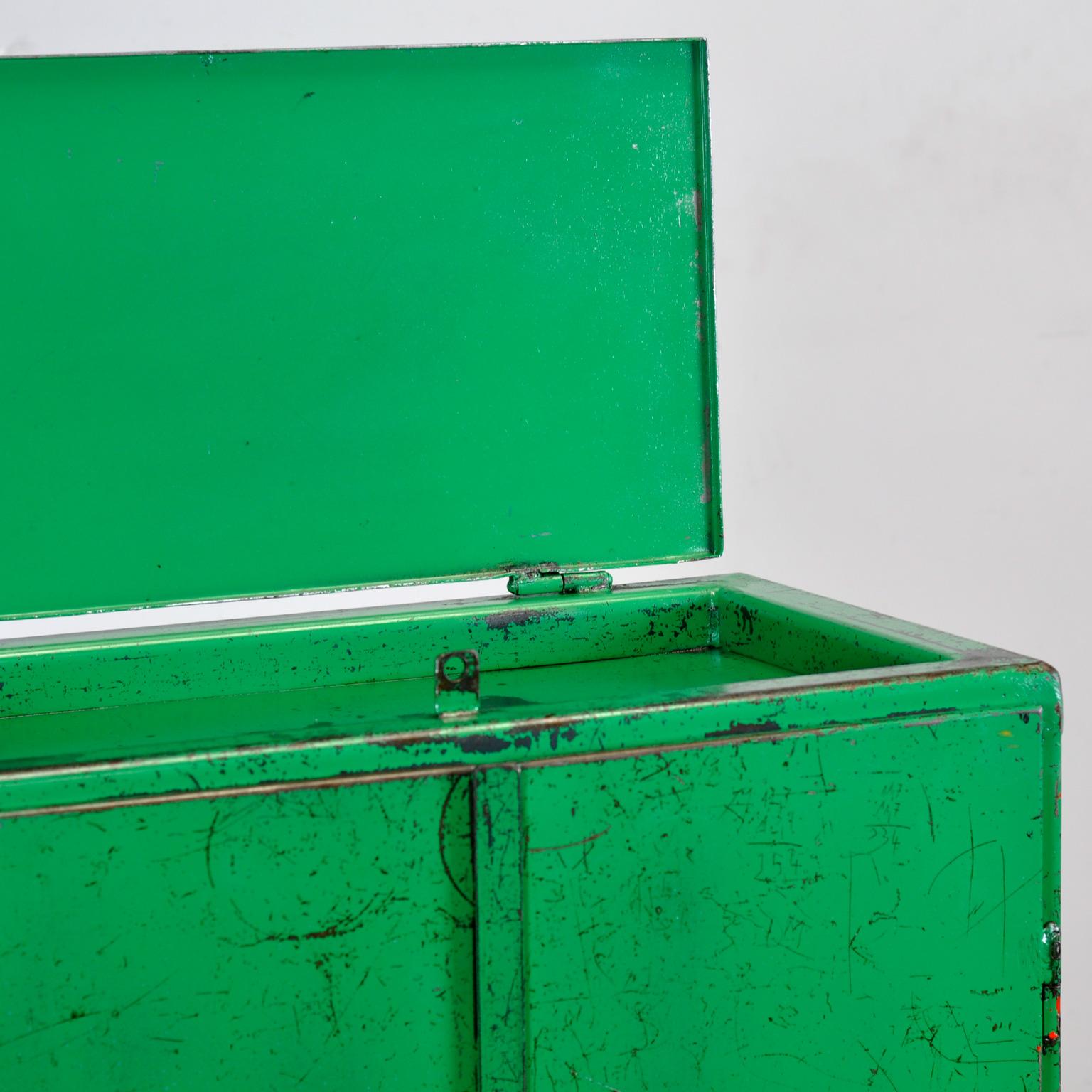 Industrial Iron Cabinet, 1960s 9