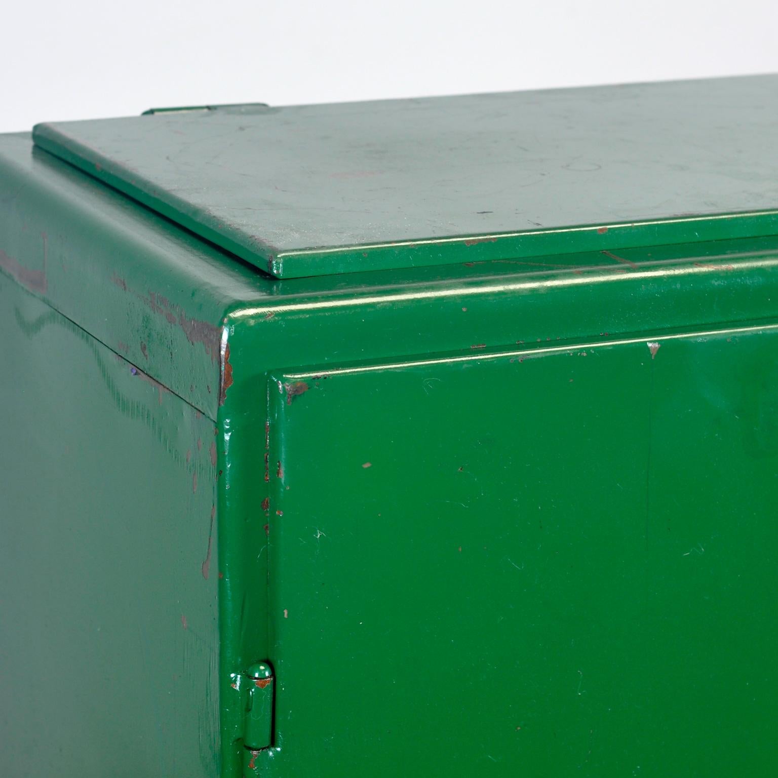 Industrial Iron Cabinet, 1960s For Sale 9