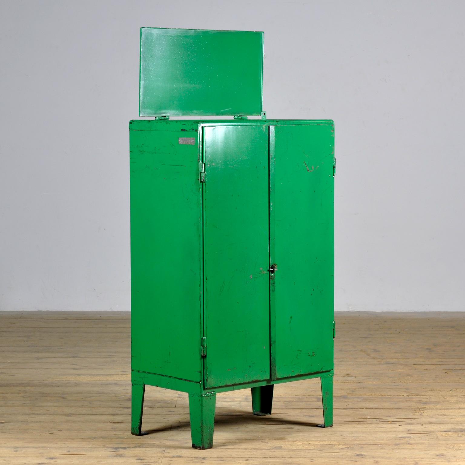 Industrial Iron Cabinet, 1960s For Sale 10