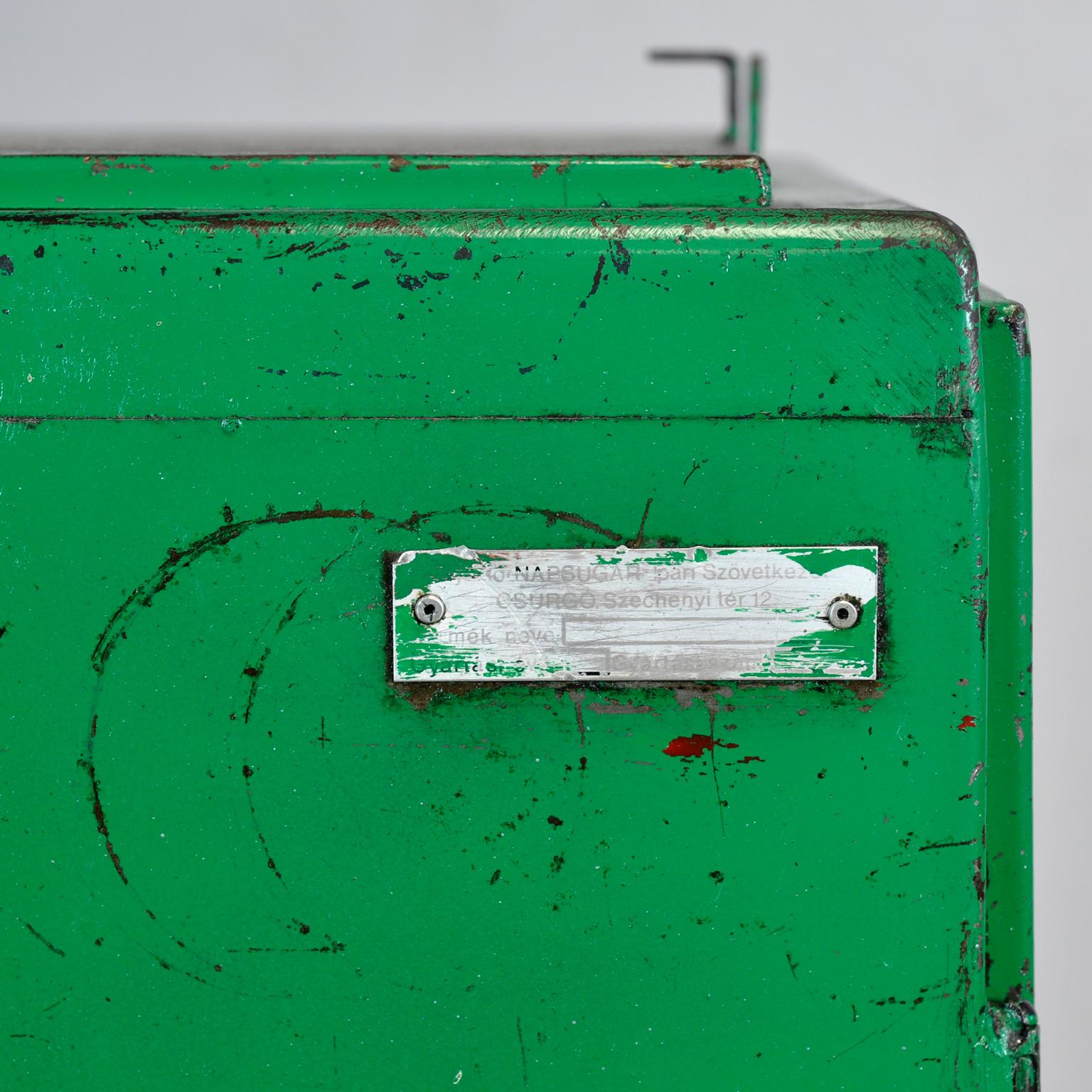 Industrial Iron Cabinet, 1960s 10