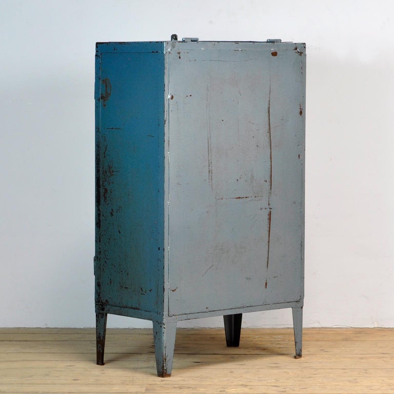 Industrial Iron Cabinet, 1960s For Sale 11