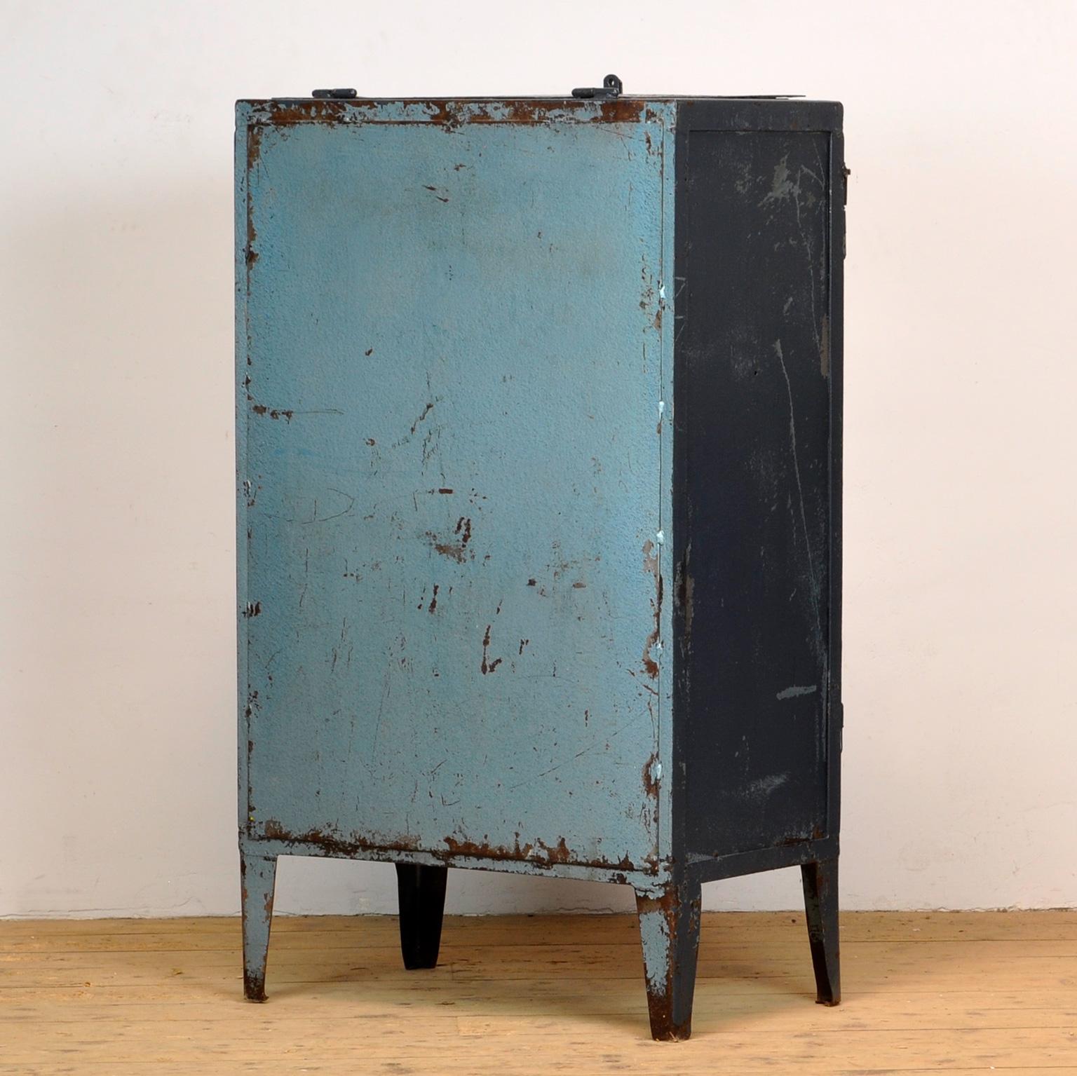 Industrial Iron Cabinet, 1960s For Sale 11