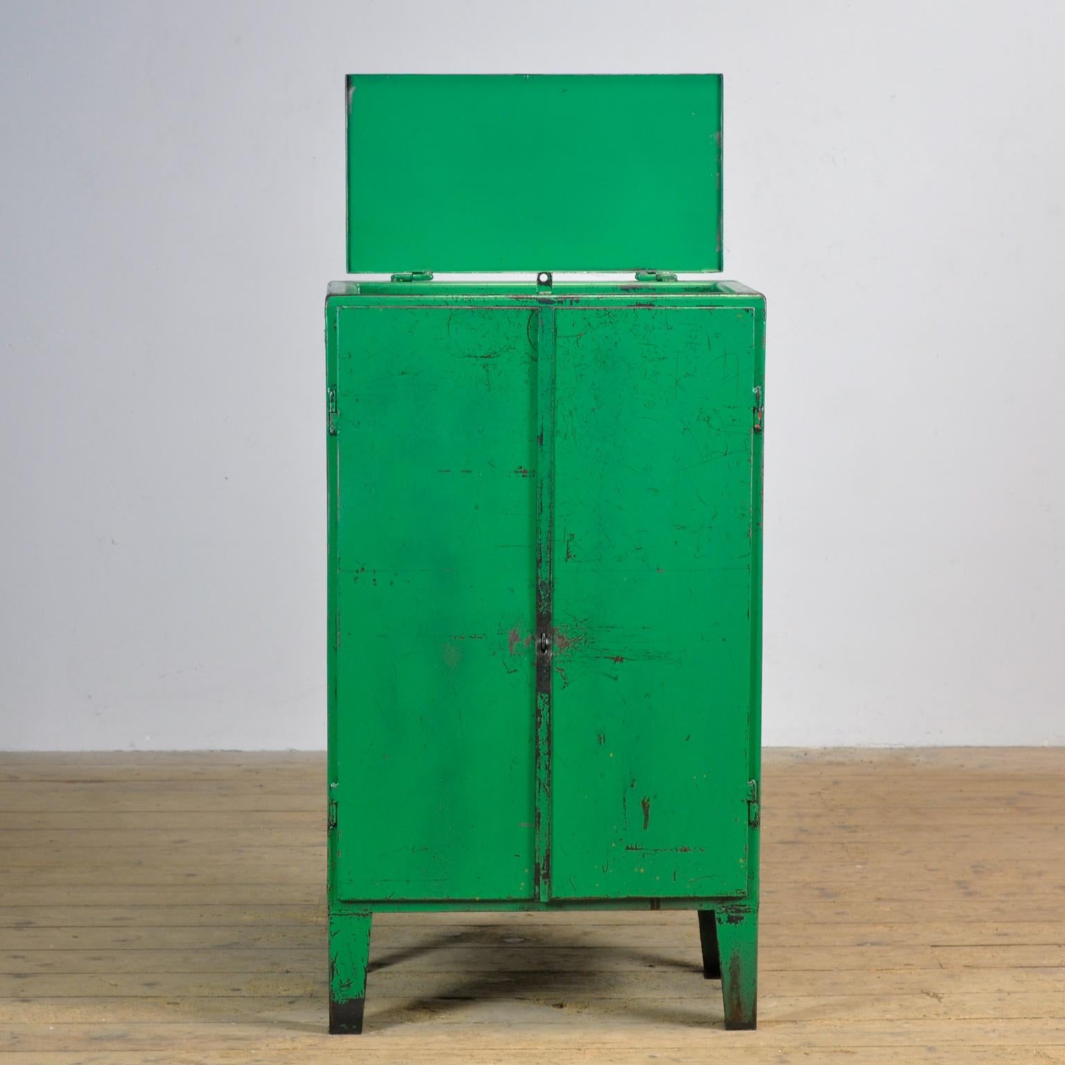 Industrial Iron Cabinet, 1960s 11