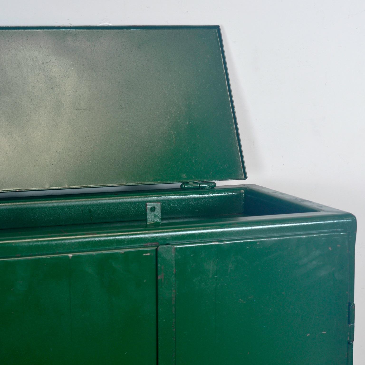 Industrial Iron Cabinet, 1960s For Sale 11