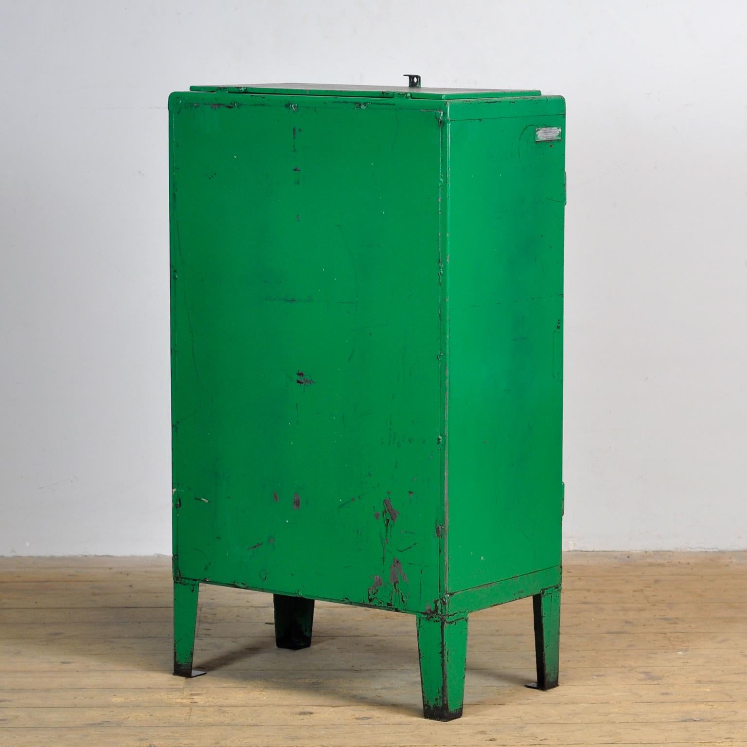 Industrial Iron Cabinet, 1960s 12