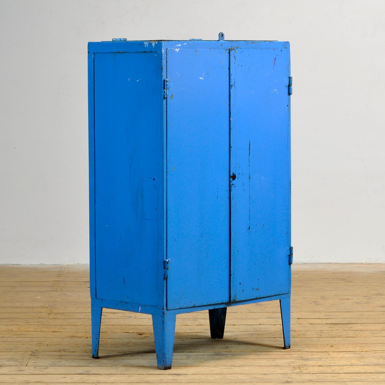 Industriel Armoire industrielle en fer, années 1960