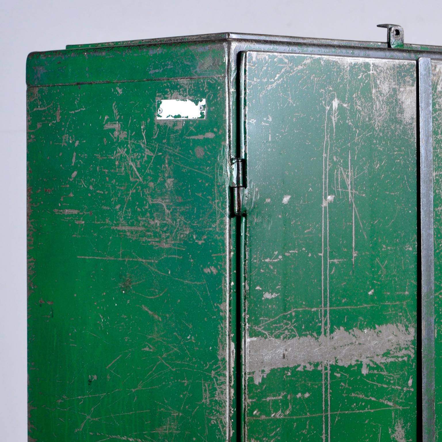 Industrial Iron Cabinet, 1960s For Sale 2