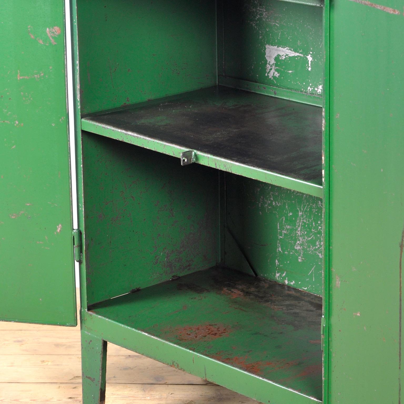 Industrial Iron Cabinet, 1960s For Sale 2
