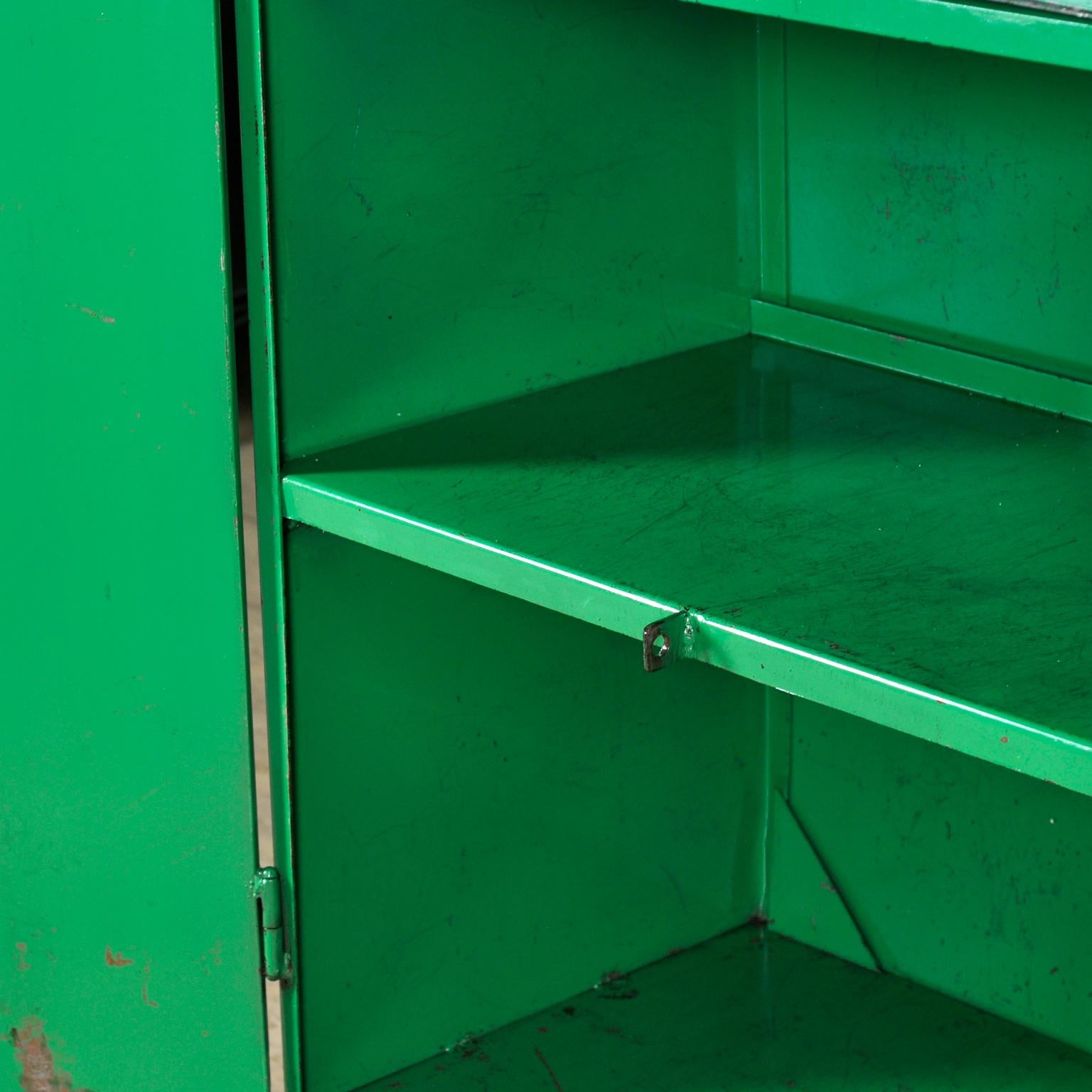 Industrial Iron Cabinet, 1960s For Sale 2