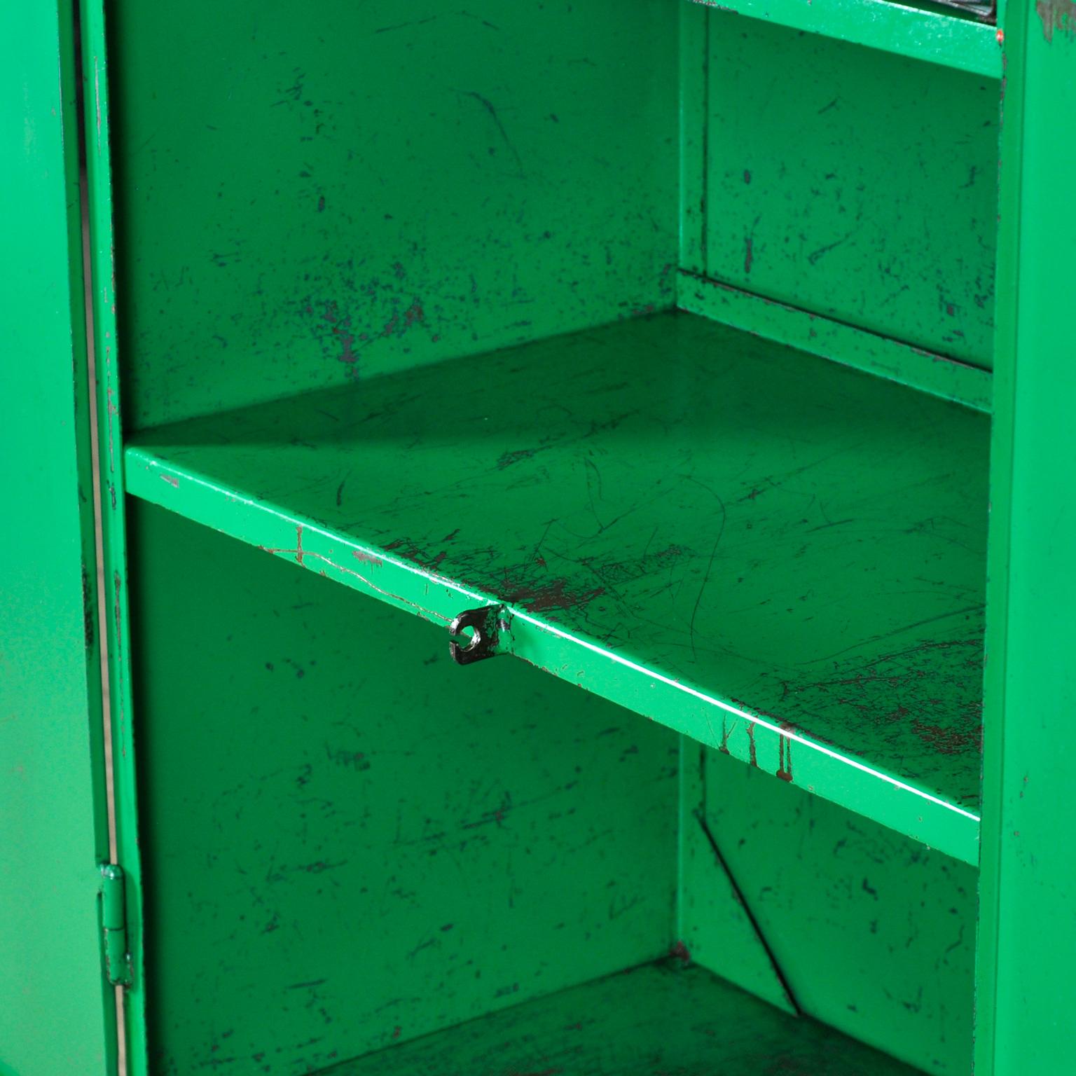 Industrial Iron Cabinet, 1960s 2
