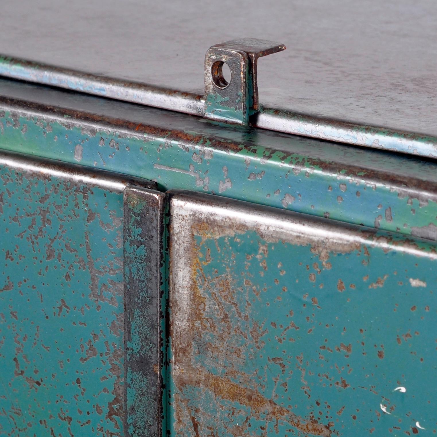 Industrial Iron Cabinet, 1960s 3