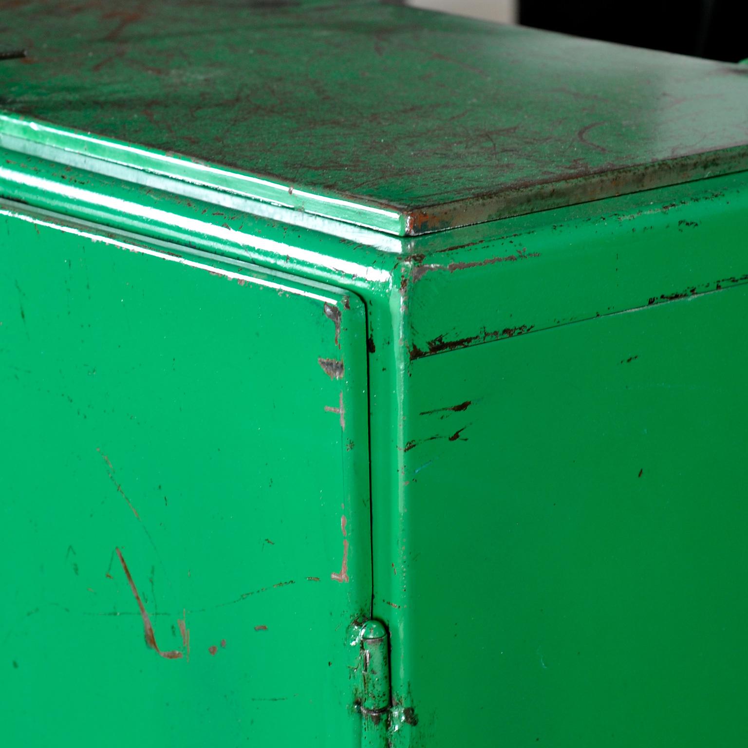Industrial Iron Cabinet, 1960s For Sale 3