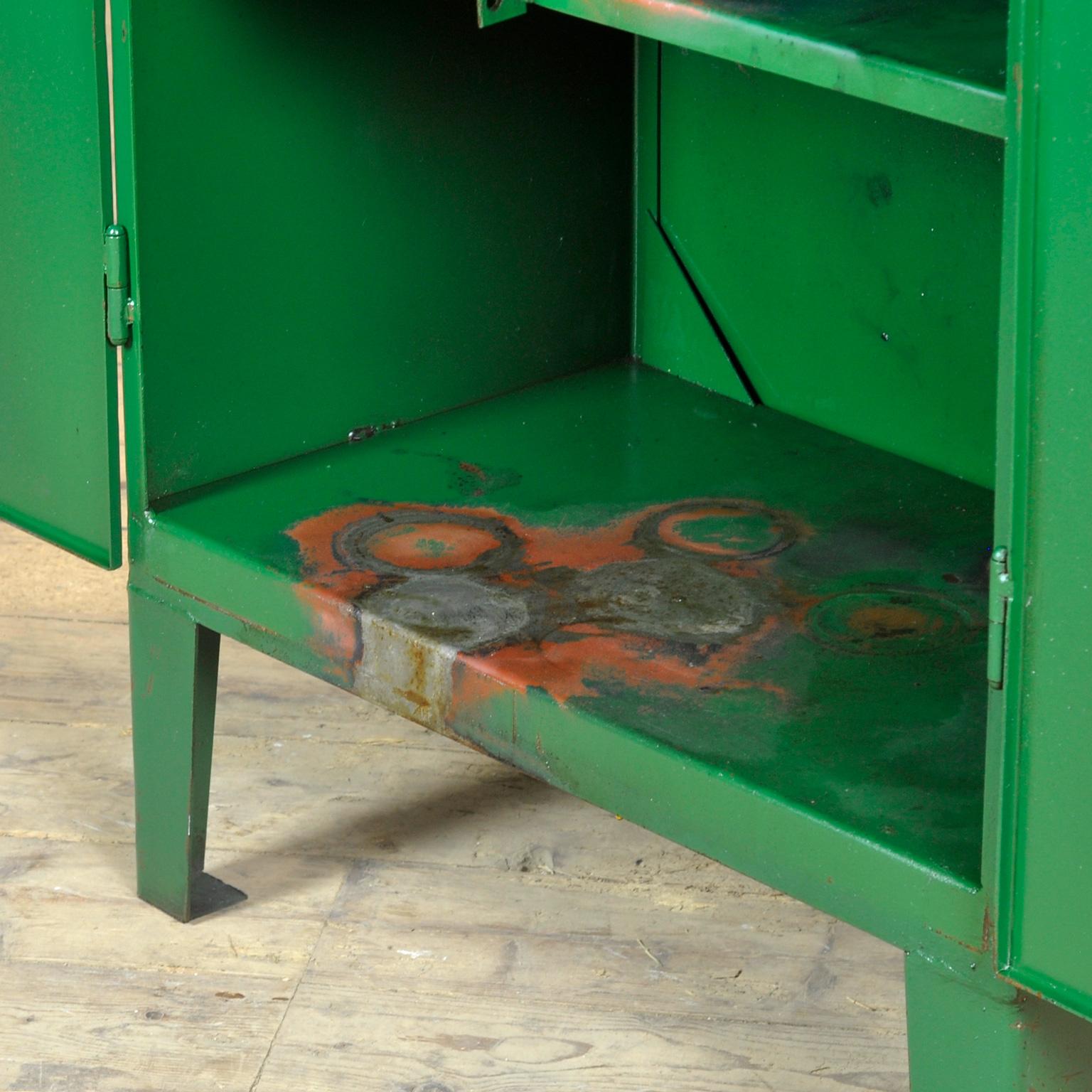 Industrial Iron Cabinet, 1960s For Sale 3