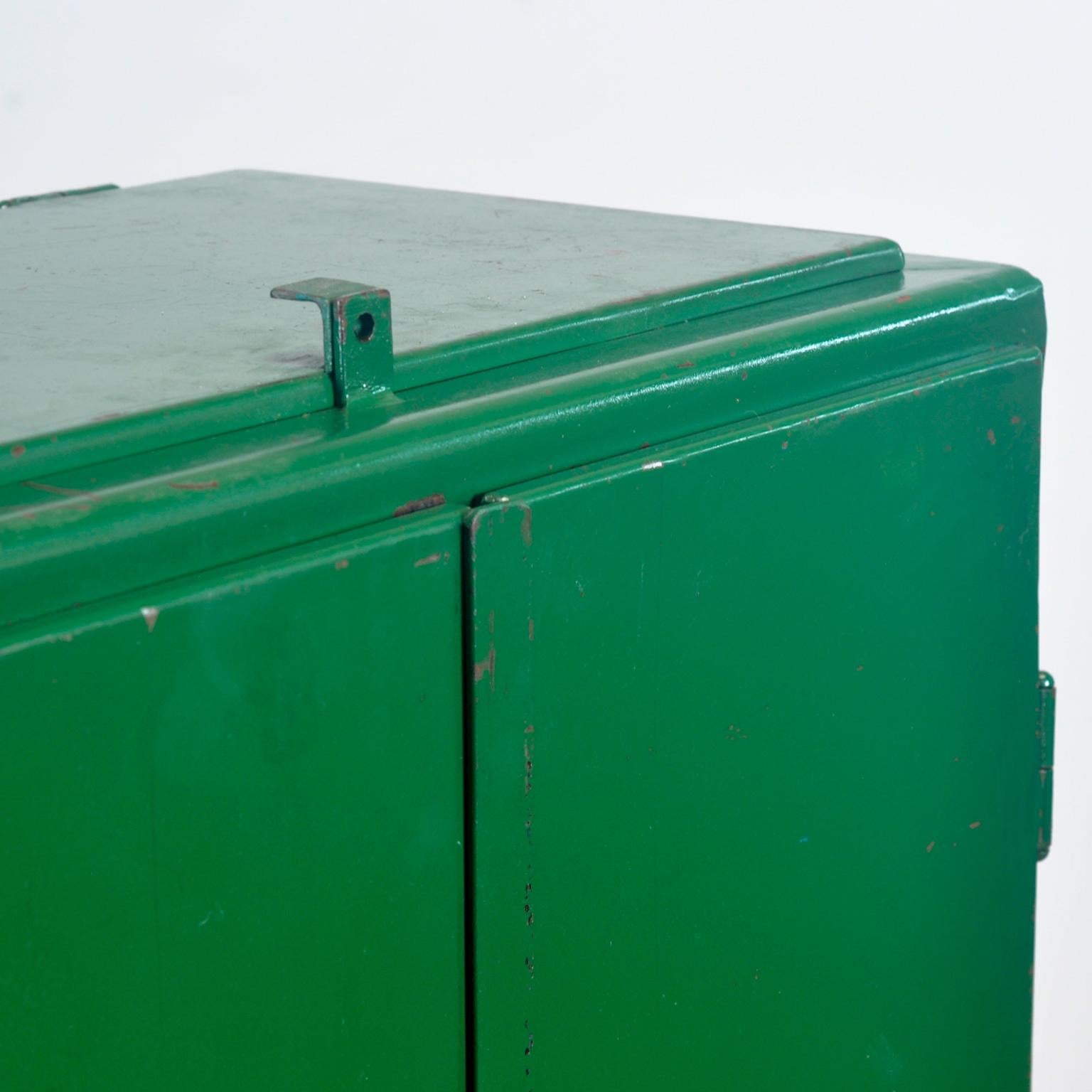 Industrial Iron Cabinet, 1960s For Sale 4