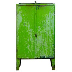 Industrial Iron Cabinet, 1960s