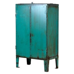 Industrial Iron Cabinet, 1960s