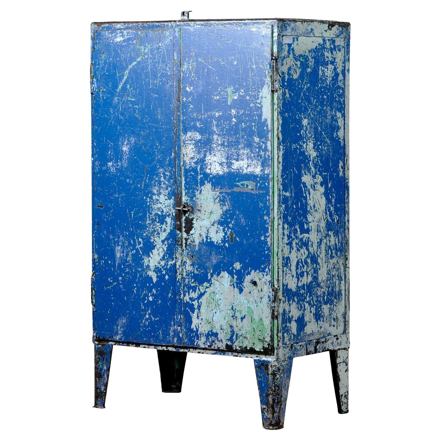 Industrial Iron Cabinet, 1960s