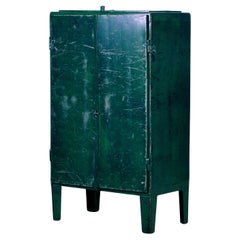 Used Industrial Iron Cabinet, 1960s