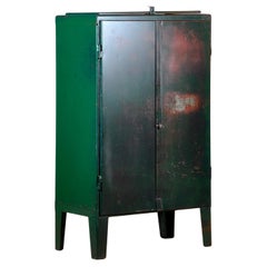 Industrial Iron Cabinet, 1960s