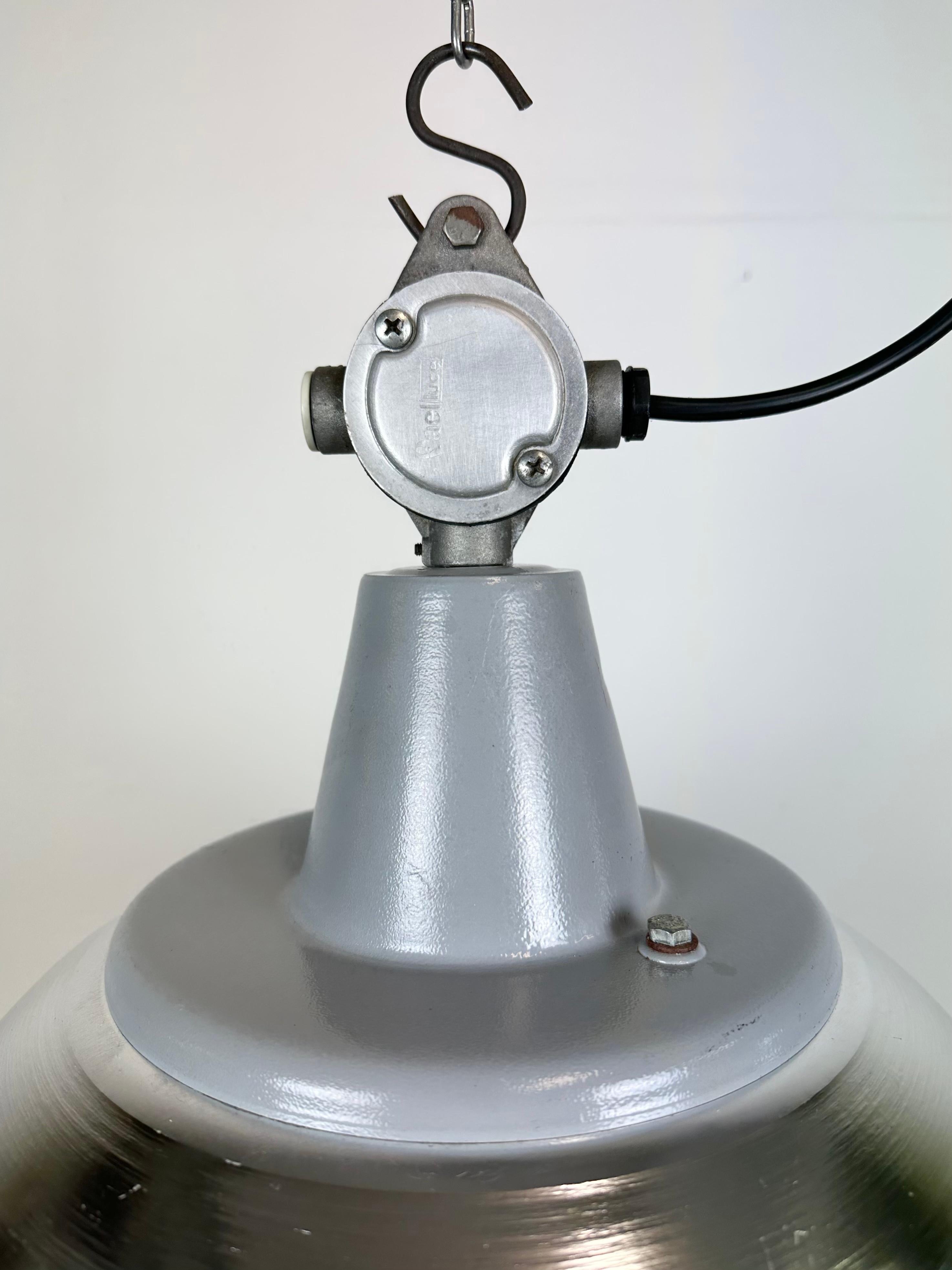 Cast Industrial Italian Aluminium Pendant Lamp from Fael Luce, 1970s For Sale
