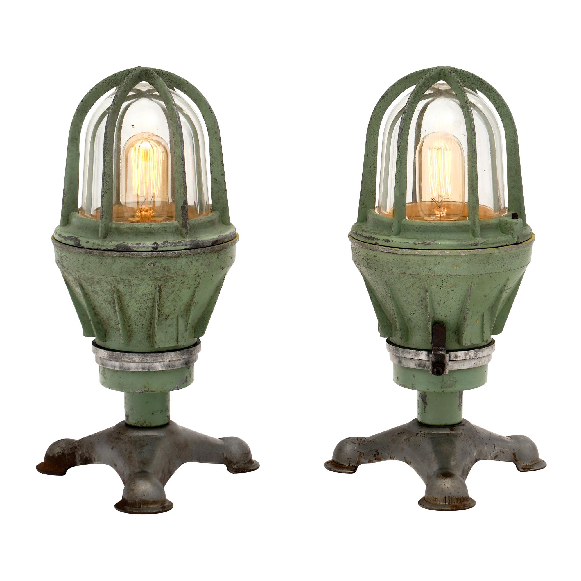 Industrial Italian Dock Lamps