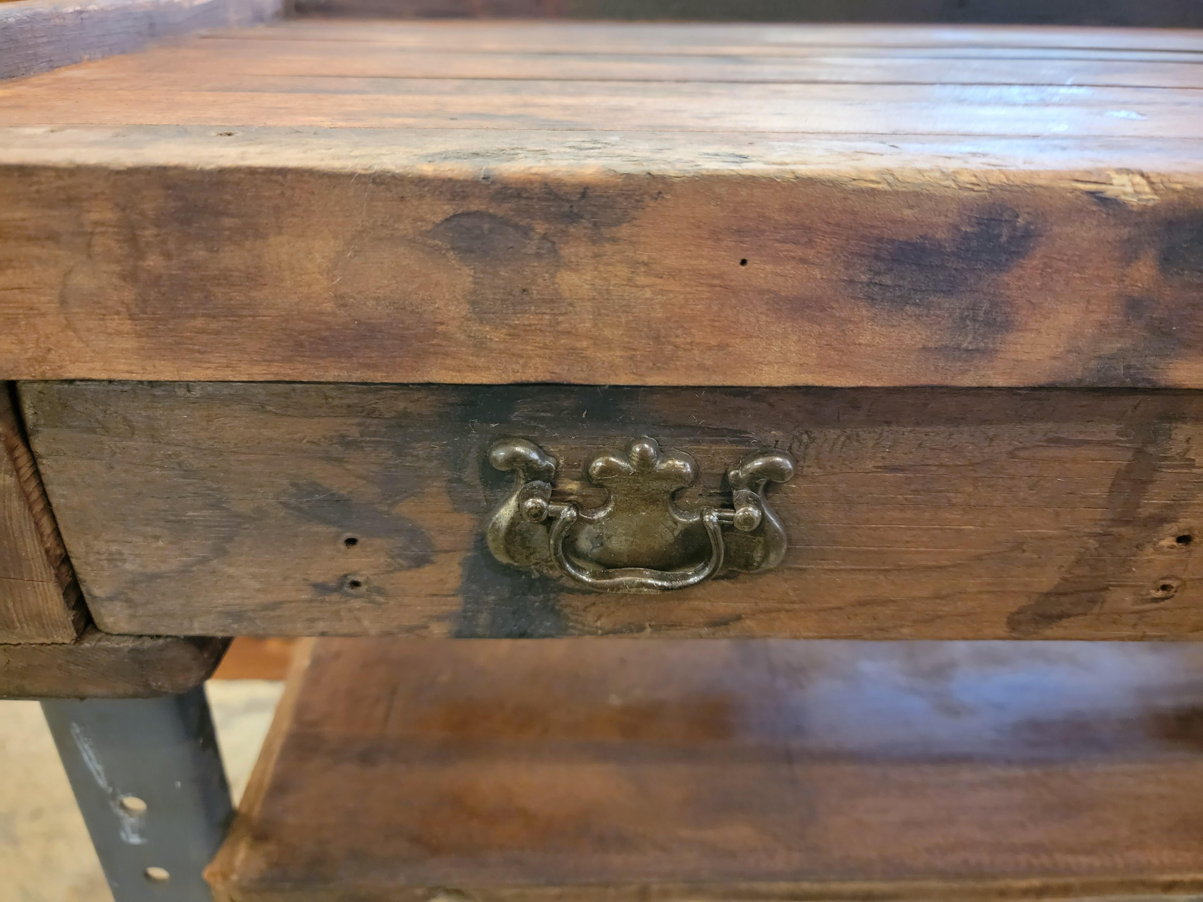 Industrial Jewelers Bench/ Work Table 2