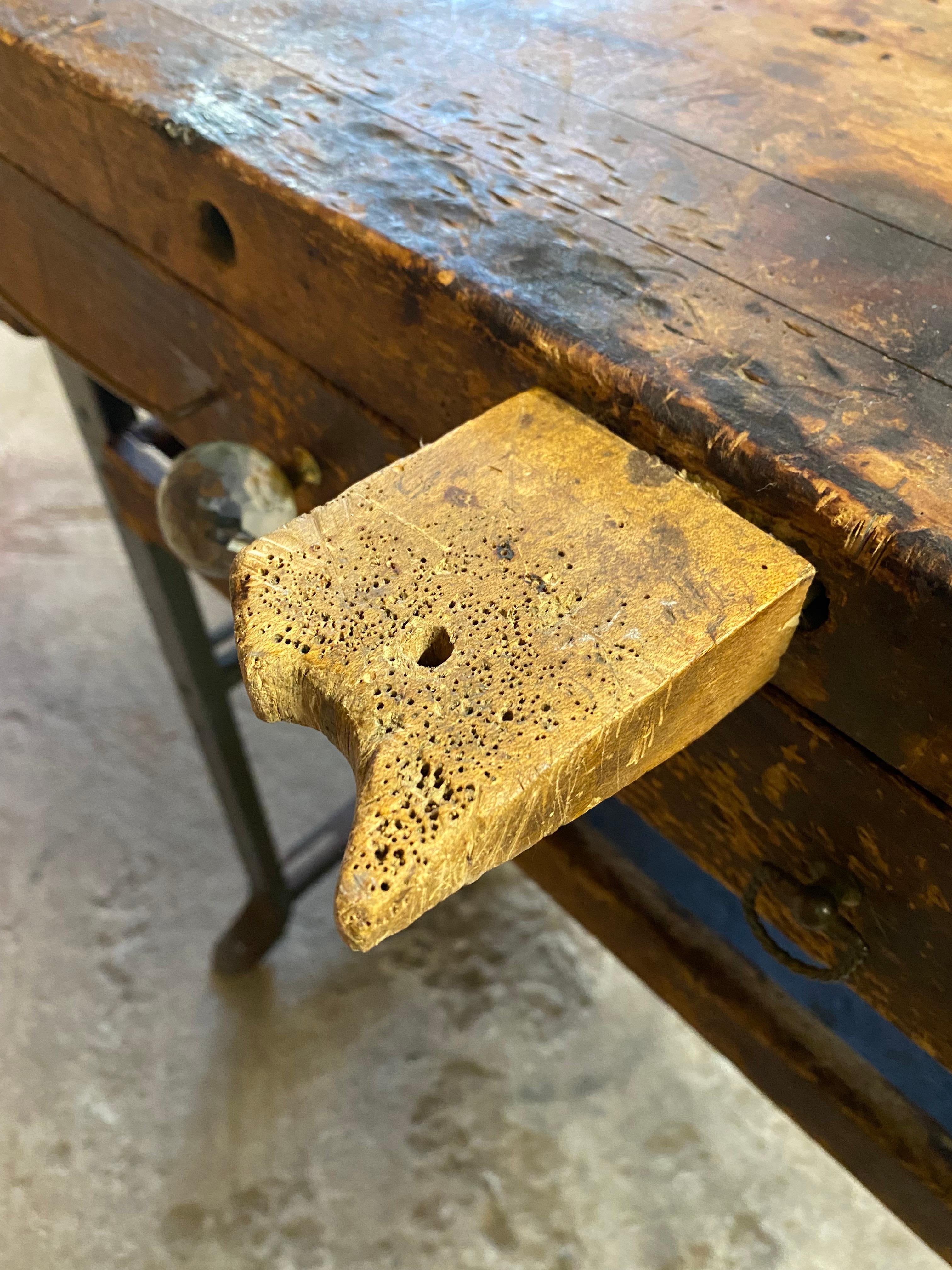 Industrial Jeweler's Bench Work Table 10