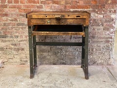 Industrial Jeweler's Bench Work Table