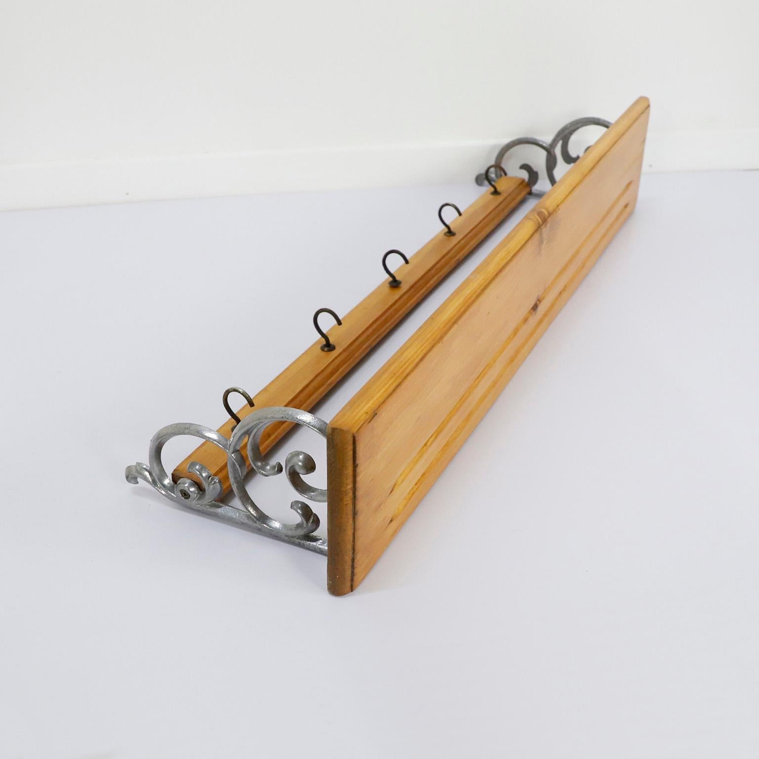 American Industrial Kitchen Wall Shelf For Sale