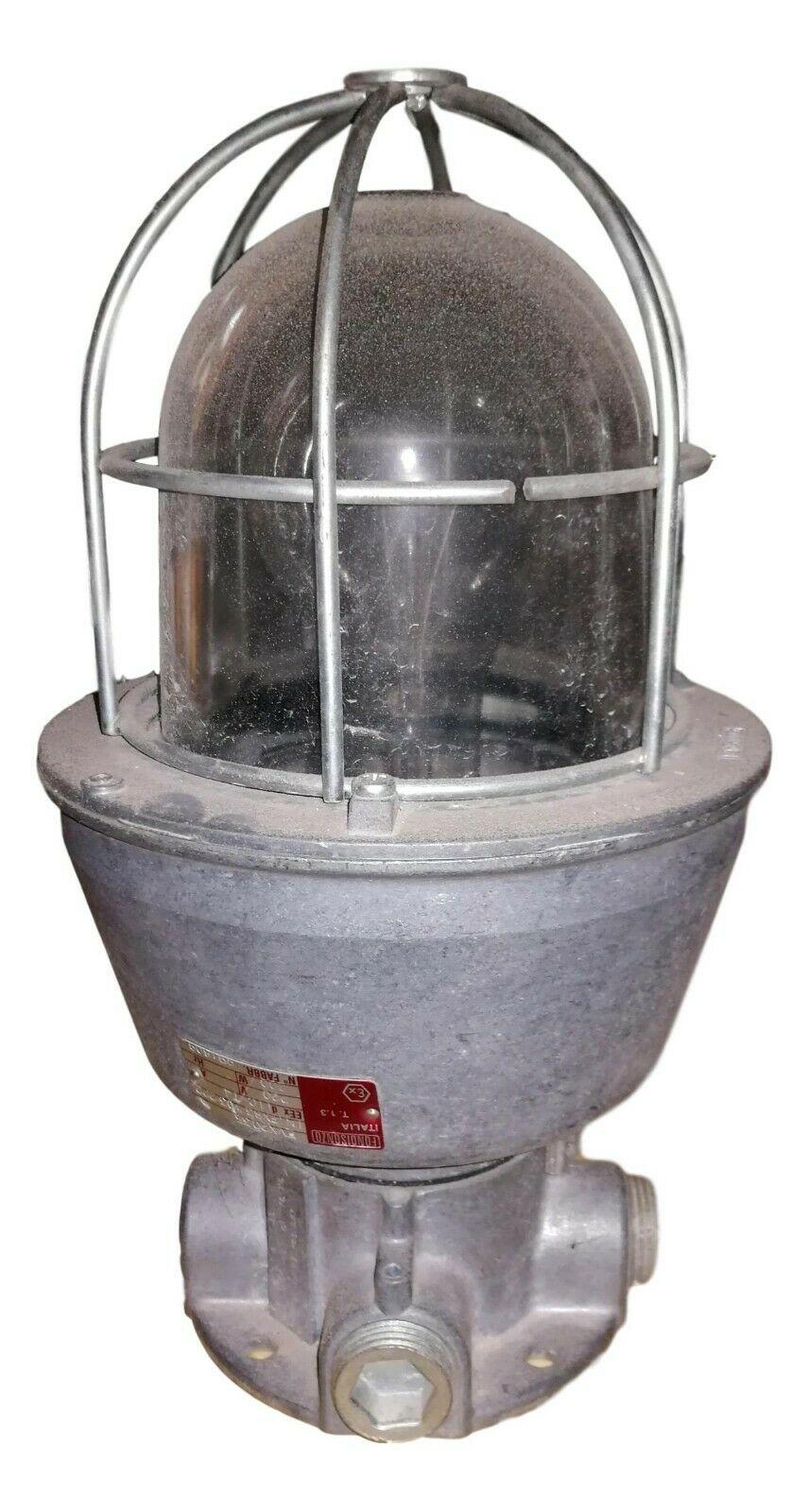 Industriel Lampe industrielle modèle «evx2035 » de Fondisonzo Italie, années 1960 en vente