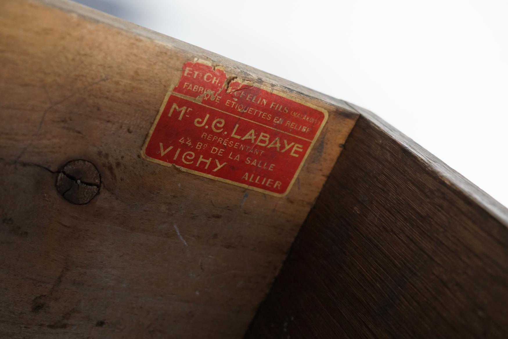 Industrial Large French Oak Hardware Store Apothecary Cabinet, 1920/1930s 12