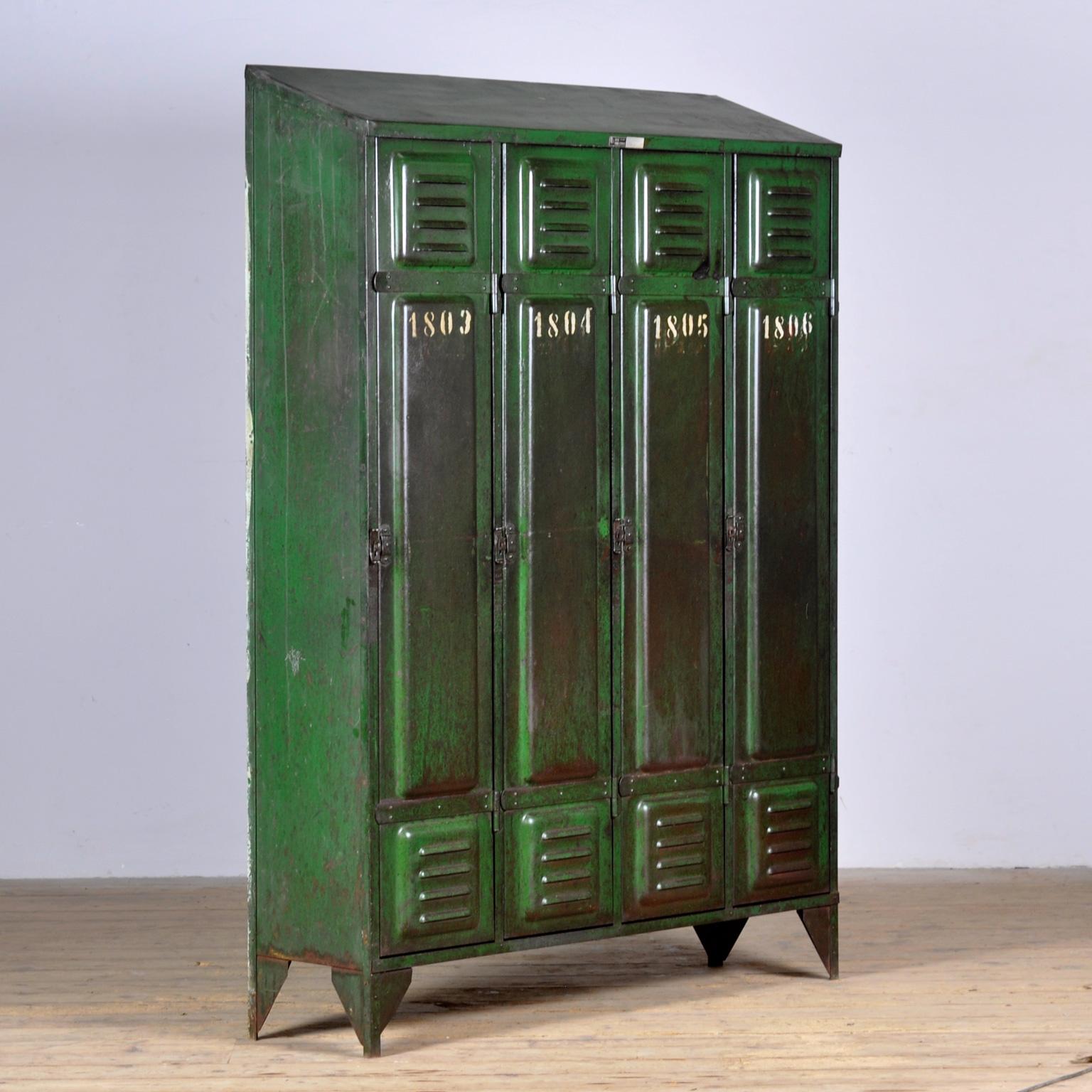 French Industrial locker, 1940s