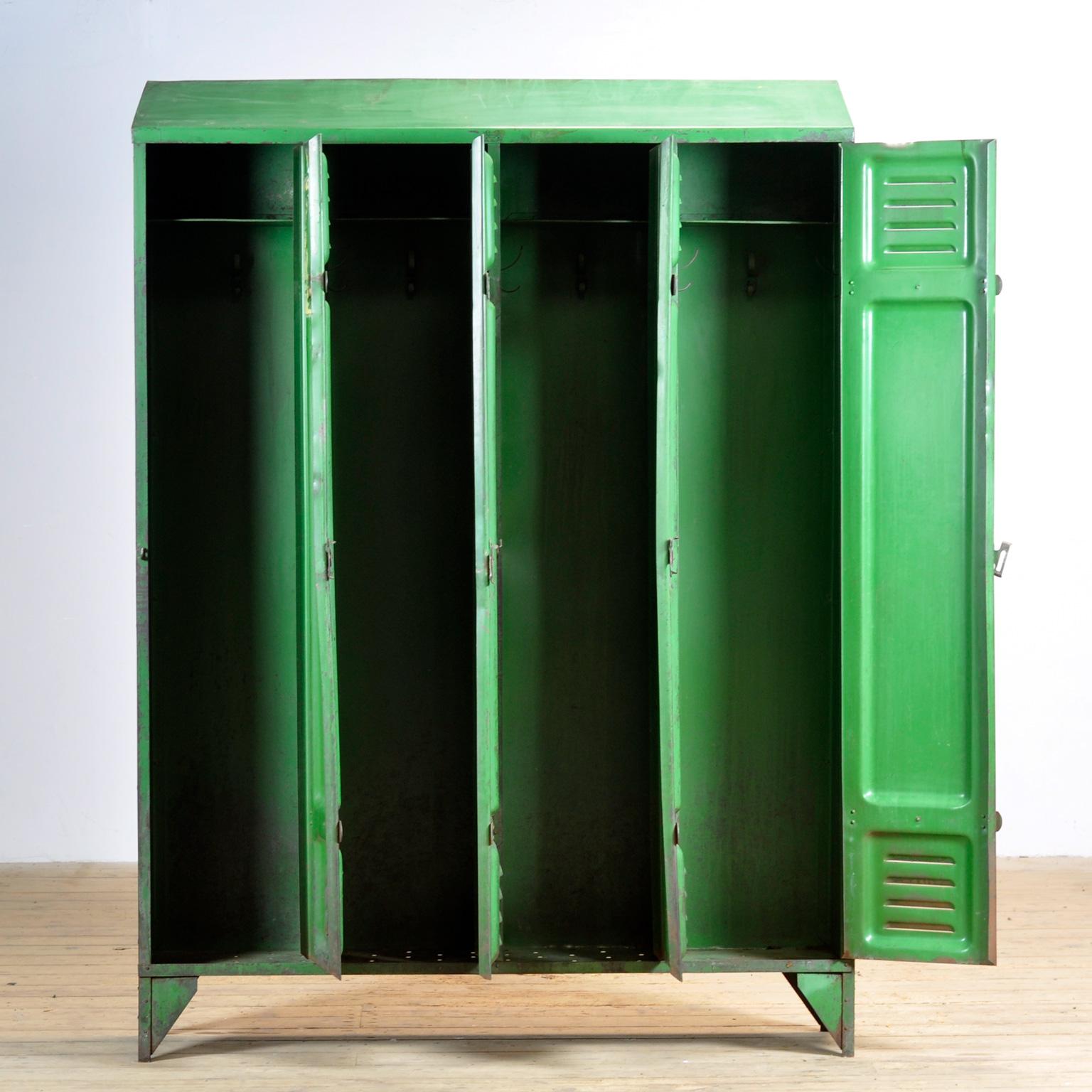 Mid-20th Century Industrial locker, 1940s For Sale