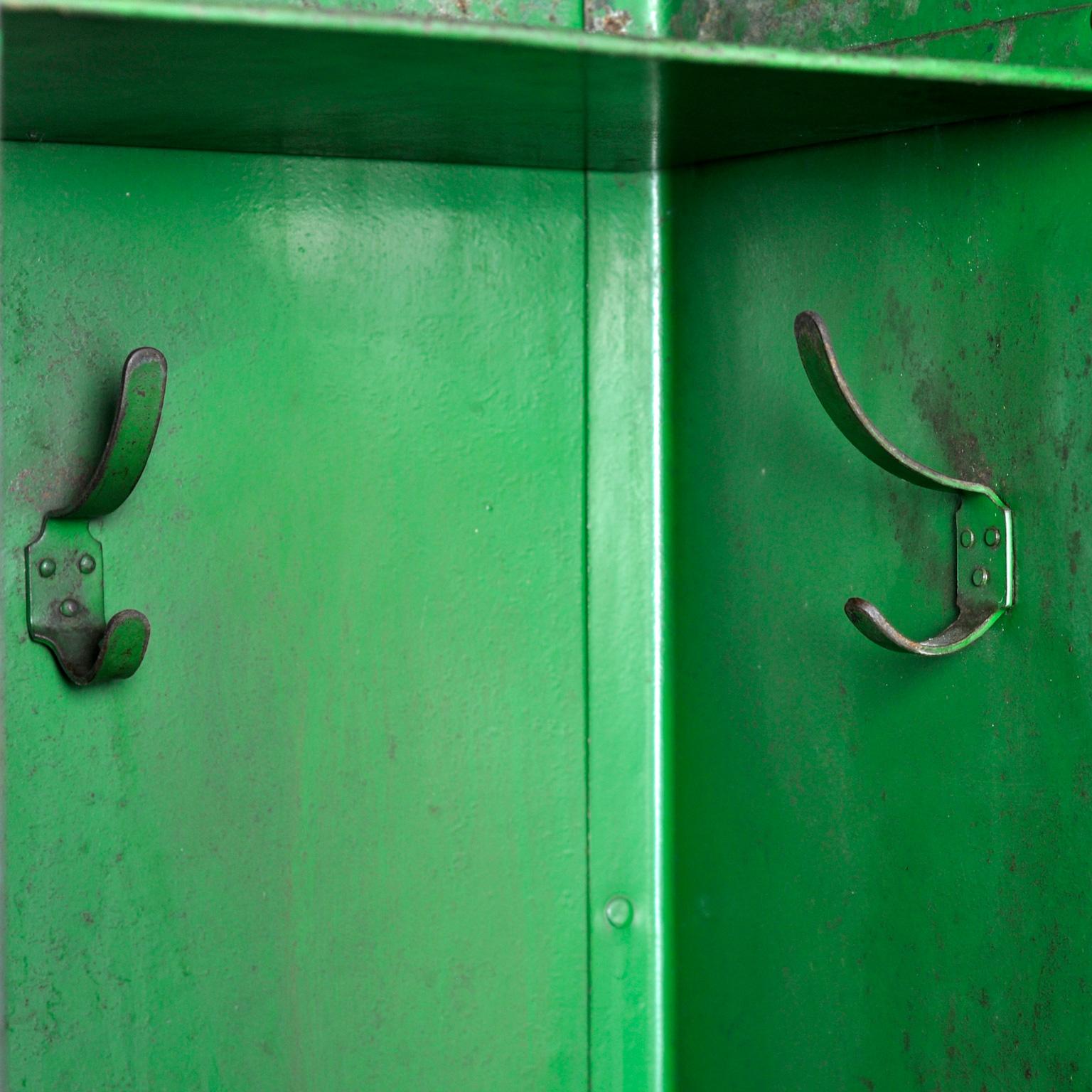 Iron Industrial locker, 1940s For Sale