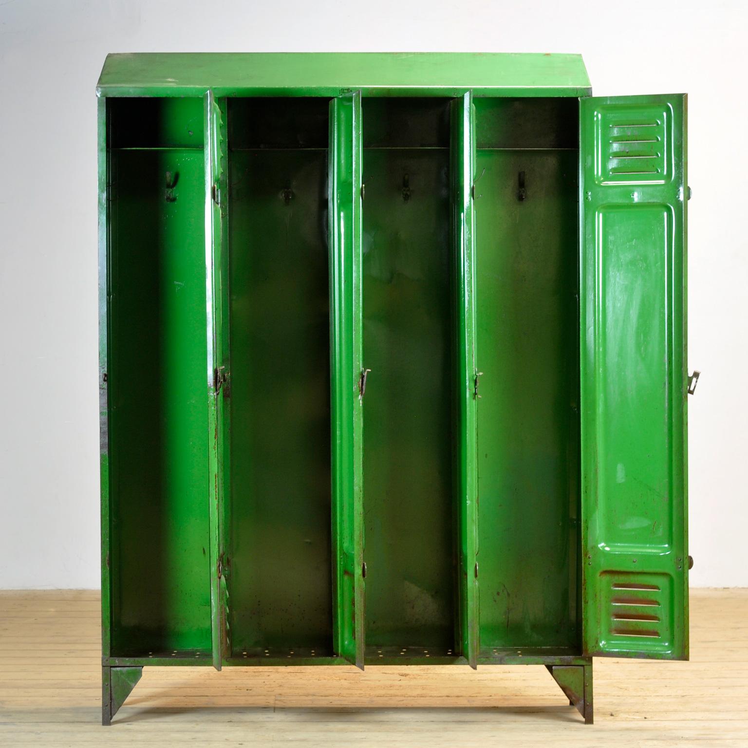 Mid-20th Century Industrial locker, 1950s For Sale