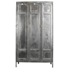 Vintage Industrial Lockers by Carl Renner, circa 1930s