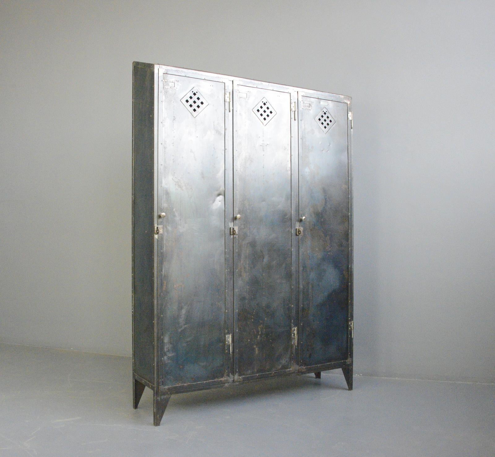 Industrial Lockers by Hulftegger & Co Zurich circa 1920s 7