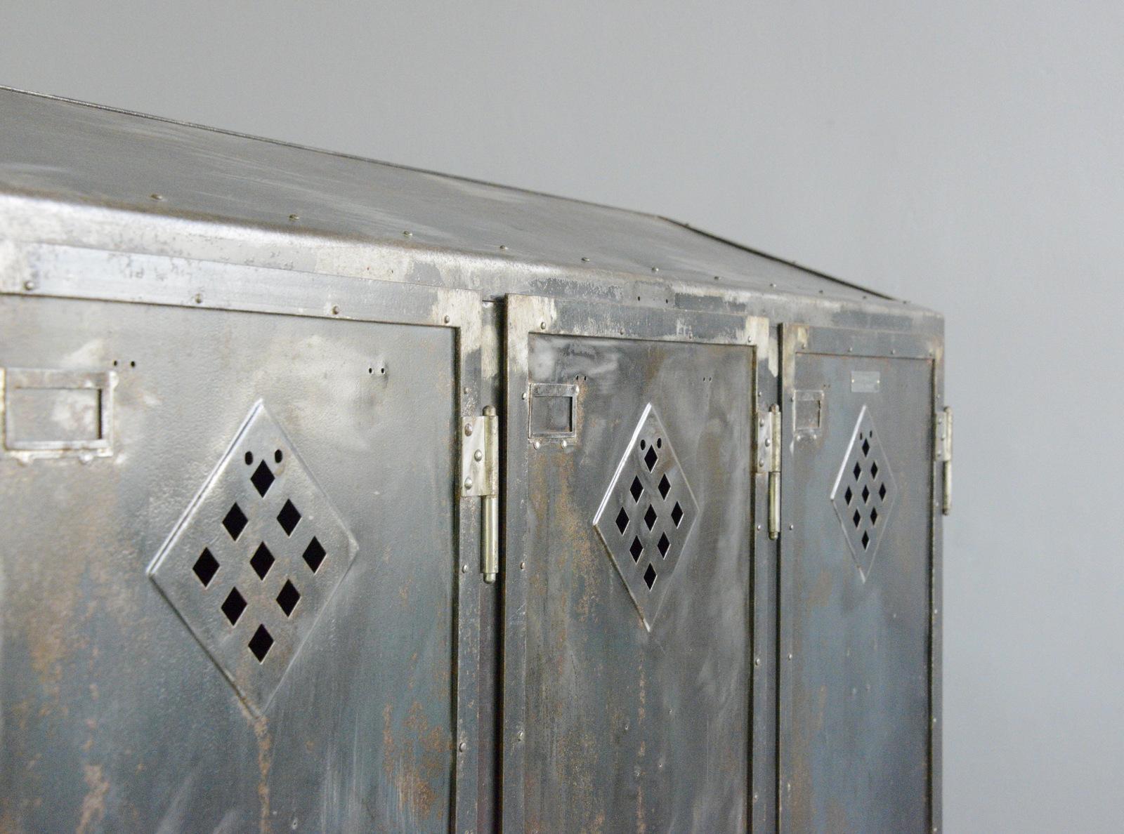 Industrial Lockers by Hulftegger & Co Zurich circa 1920s 1