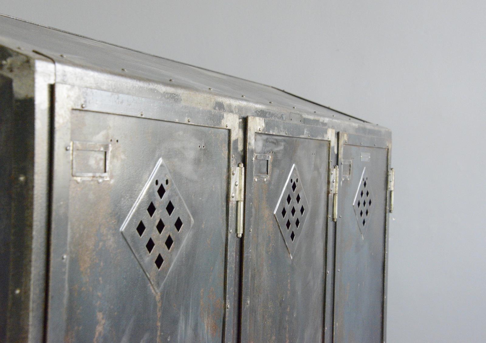 Industrial Lockers by Hulftegger & Co Zurich circa 1920s 2