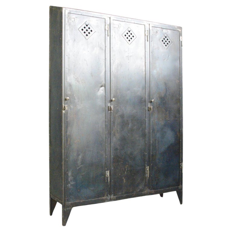 Industrial Lockers by Hulftegger and Co Zurich circa 1920s at 1stDibs