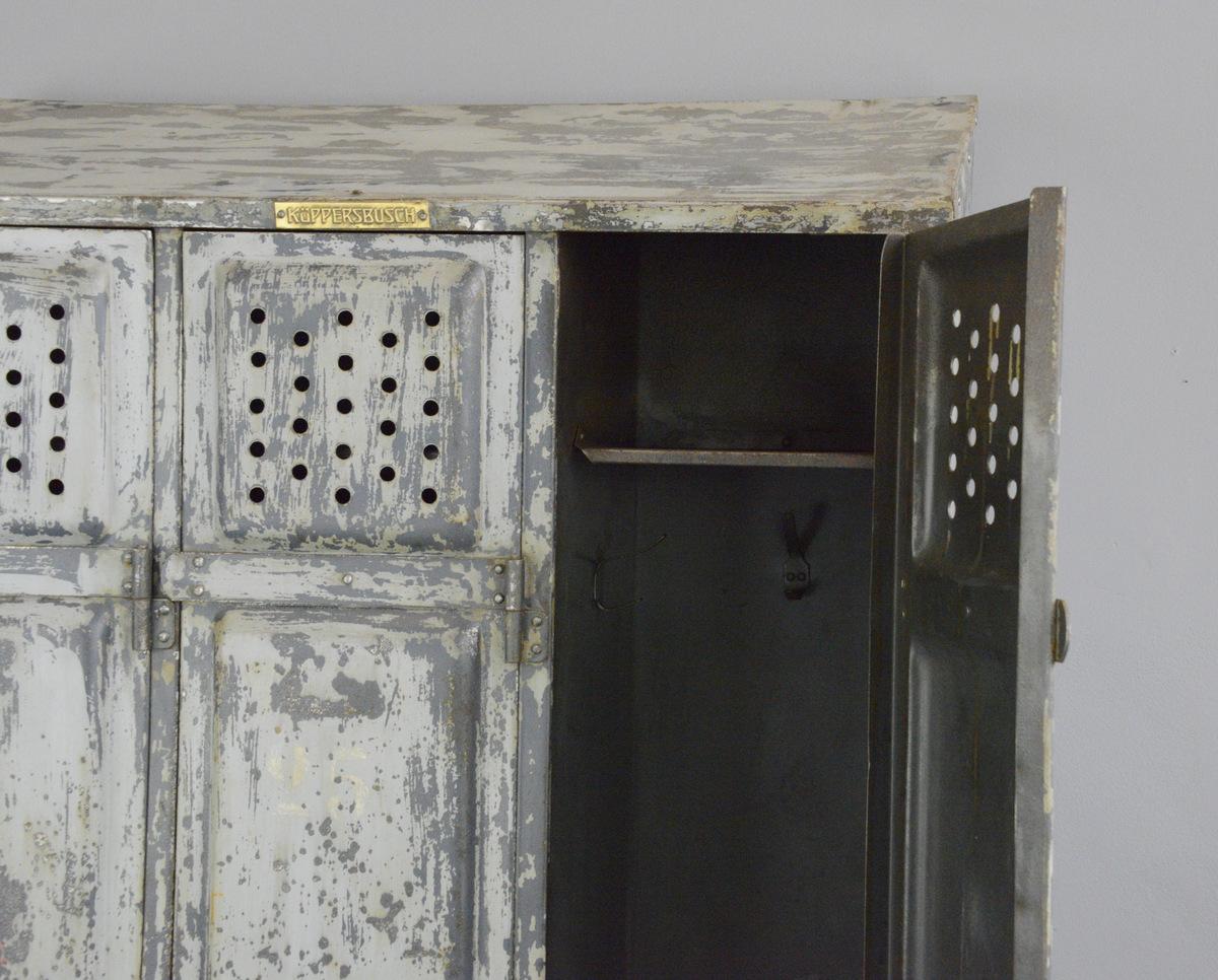 Industrial Lockers by Kuppersbusch, circa 1920s 4