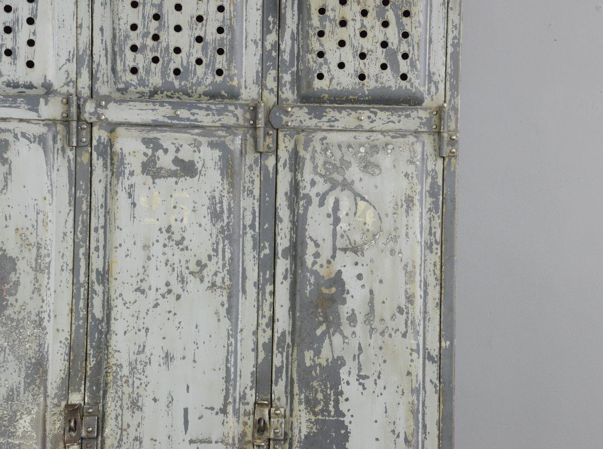 Early 20th Century Industrial Lockers by Kuppersbusch, circa 1920s