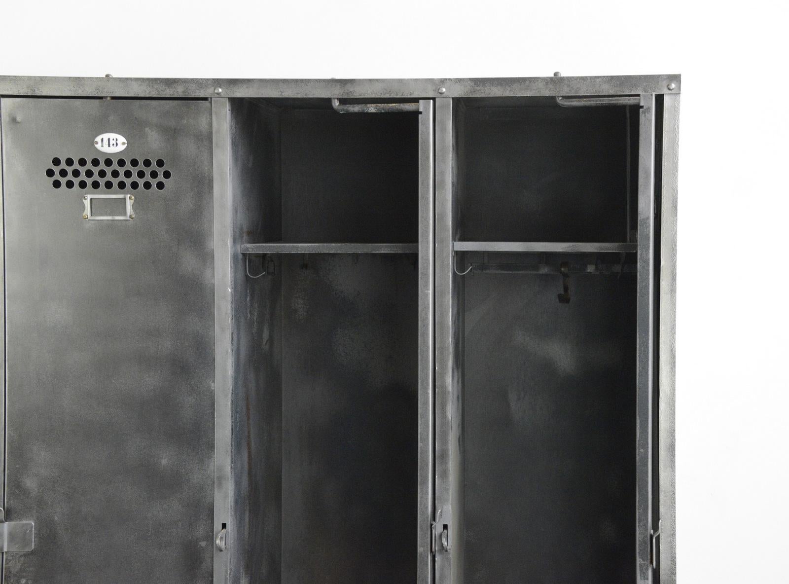 Industrial Lockers by Otto Bruckner, circa 1930s 2