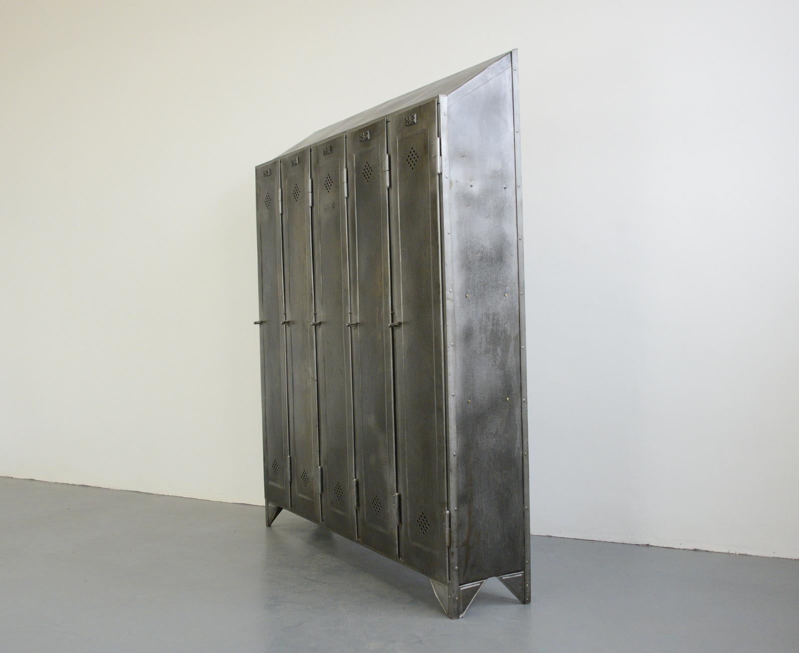 Industrial Lockers by Otto Kind, circa 1920s 4