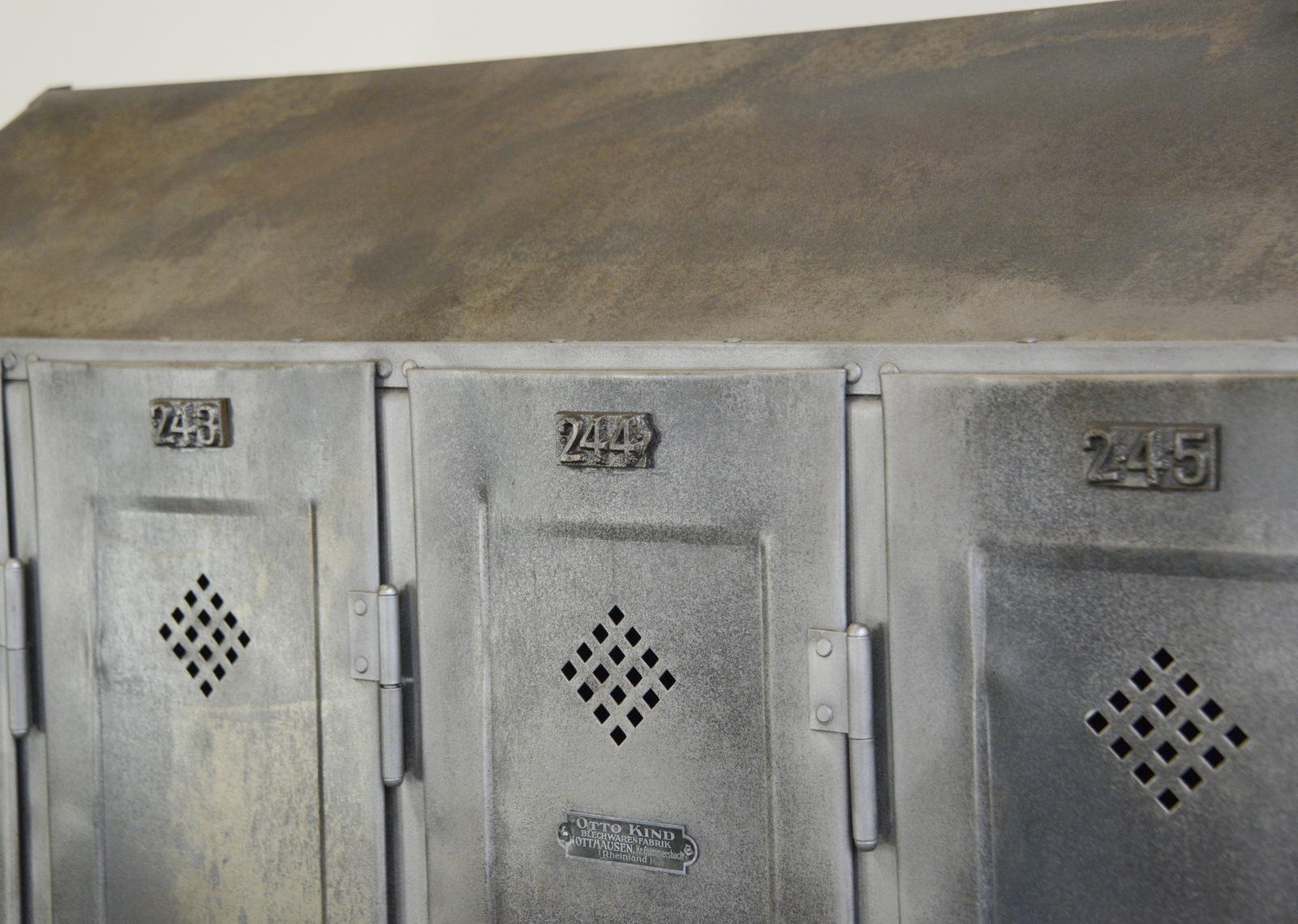 Industrial Lockers by Otto Kind, circa 1920s 2