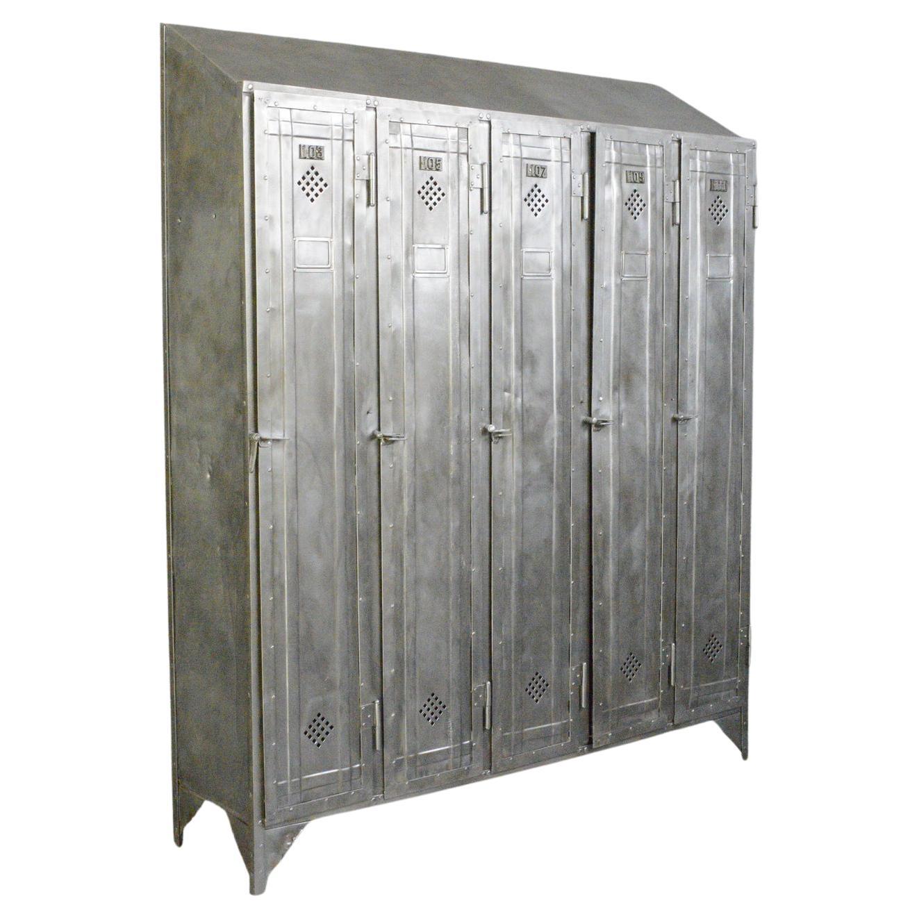 Industrial Lockers by Otto Kind circa 1920s