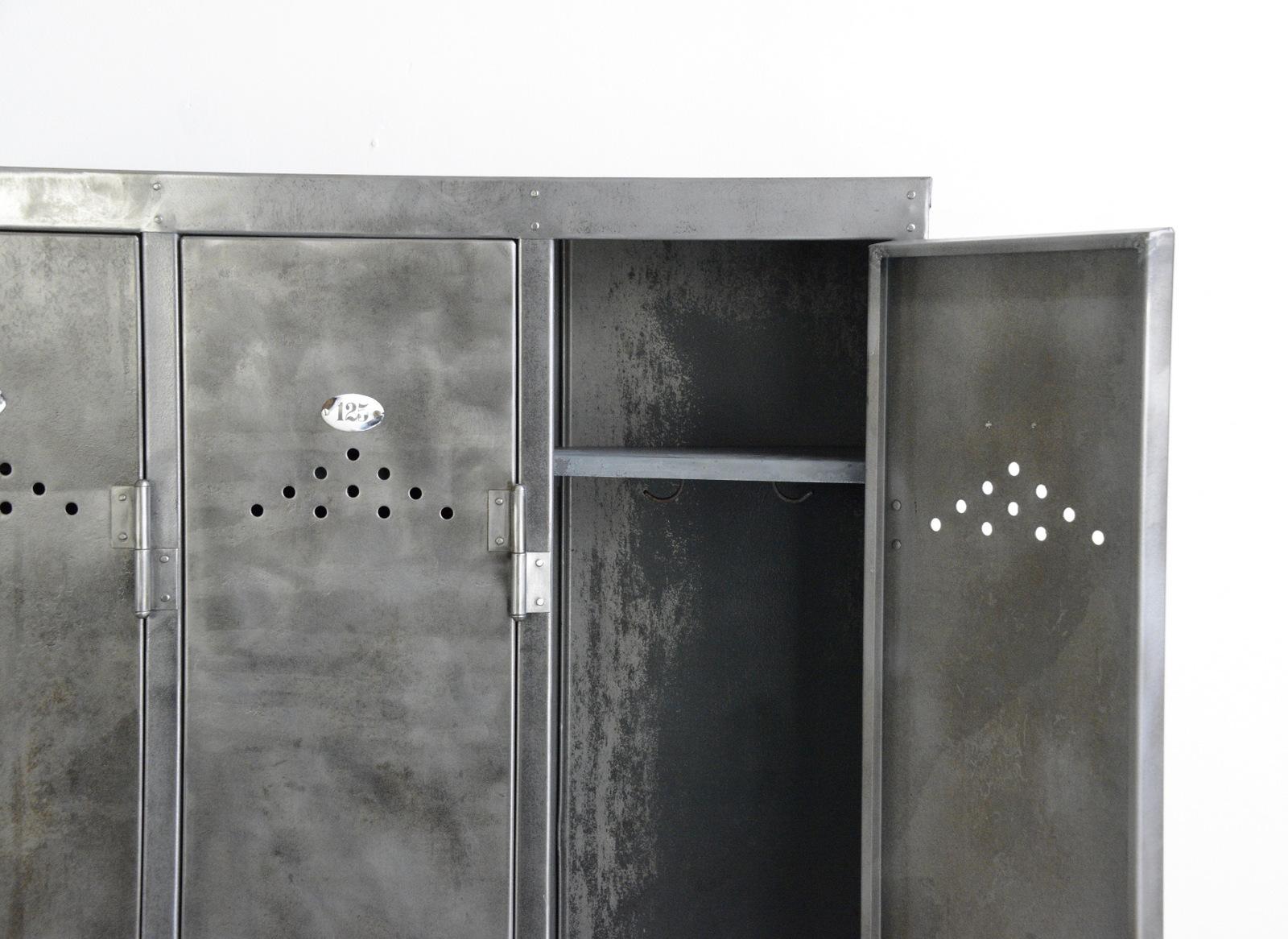 Industrial Lockers by Peltz Dusseldorf circa 1930s 2